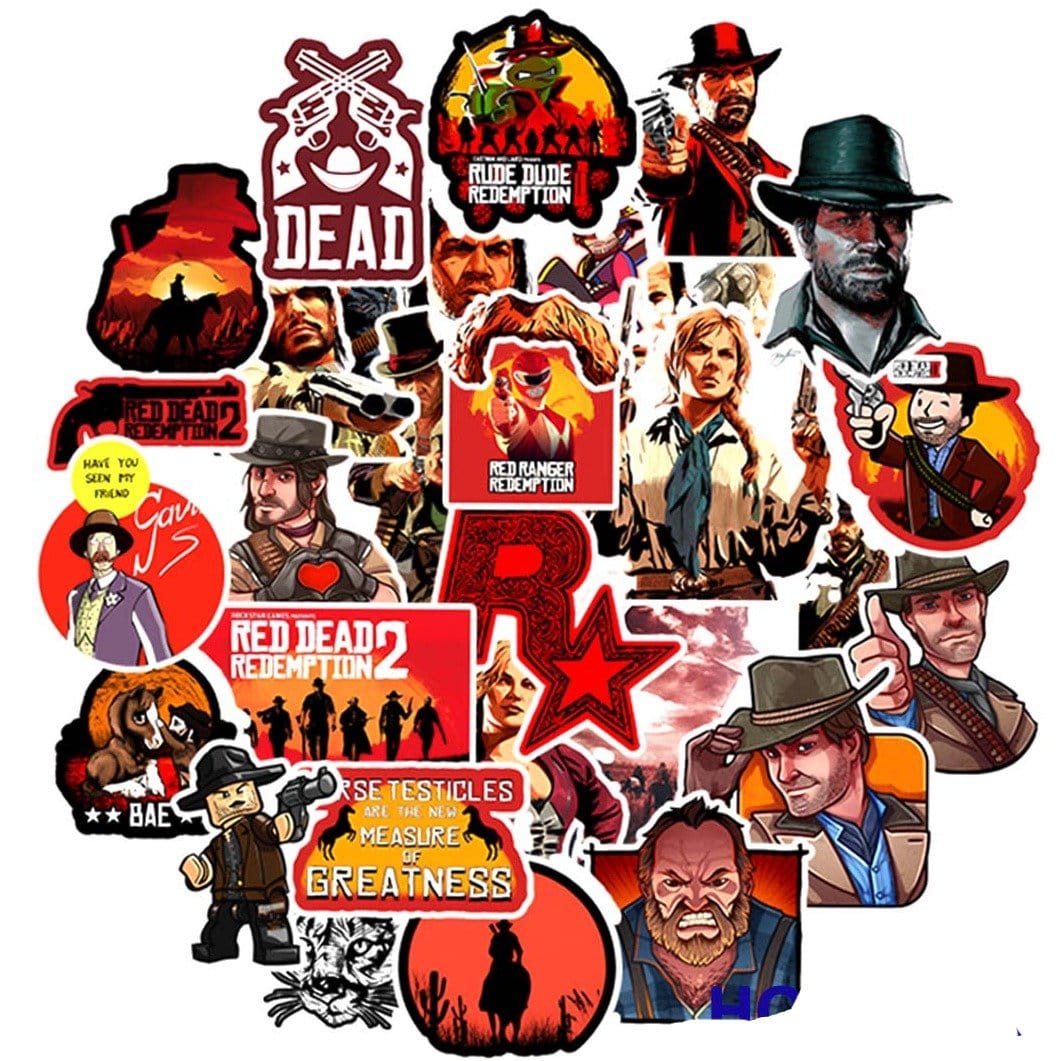 Stickers Red Dead Redemption 2