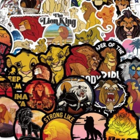 Stickers Roi Lion