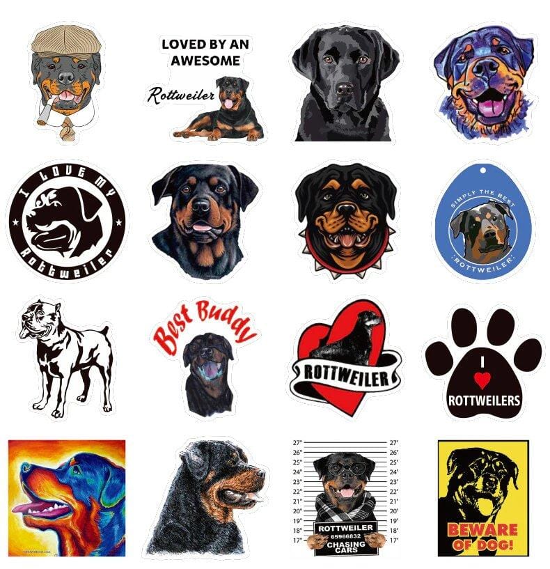 Stickers Rottweiler