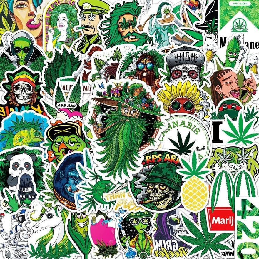 Stickers Skate<br> 420 (50 pcs)