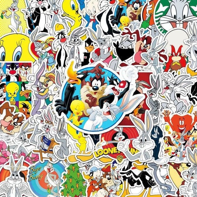 Stickers Skate<br> Looney Tunes (50 pcs)