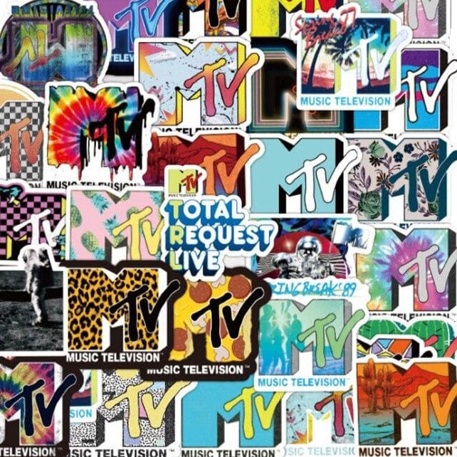 Stickers Skate<br> MTV (50pcs)