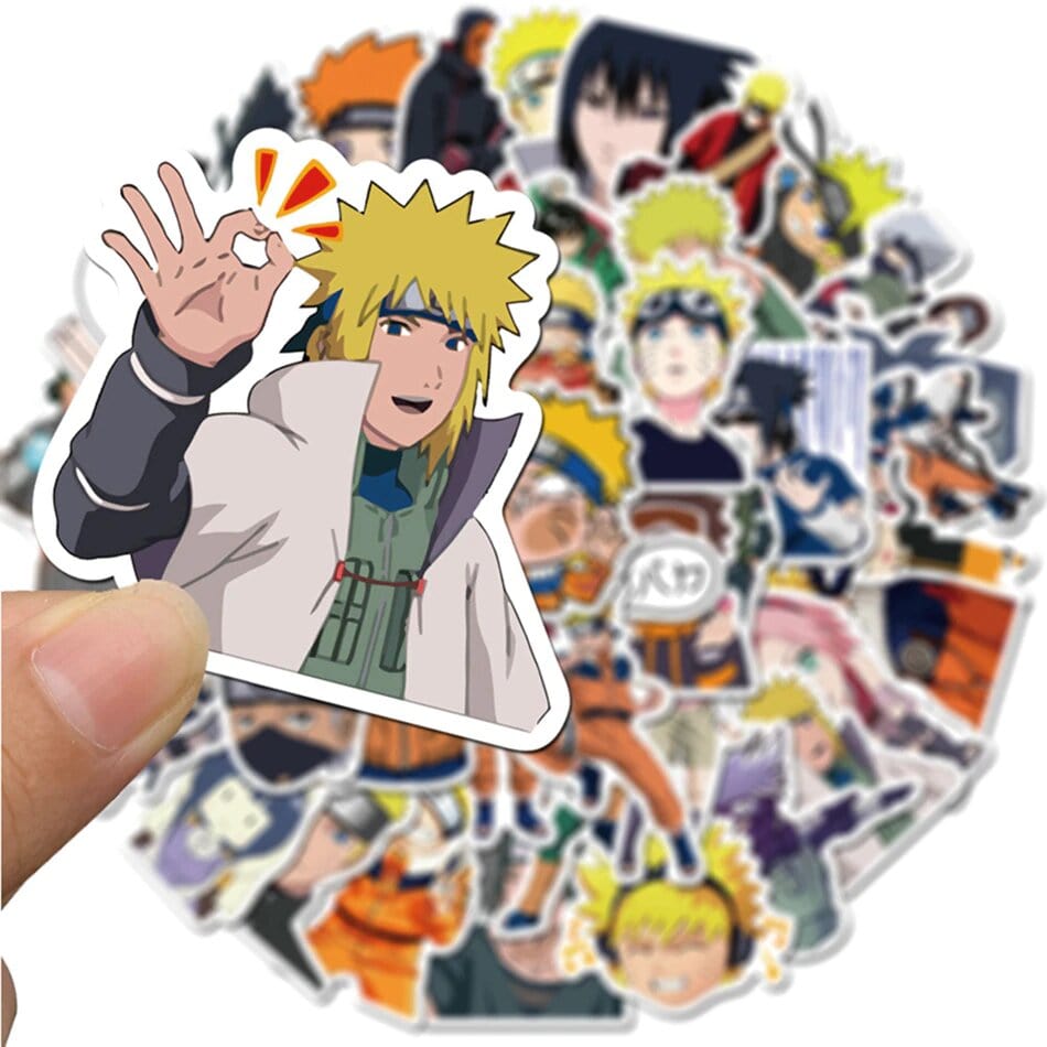 Stickers Skate <br> Naruto (50pcs)