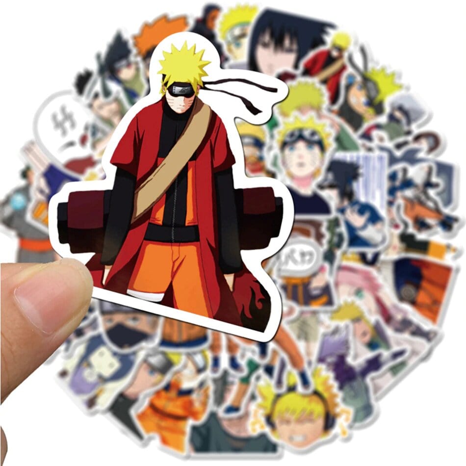 Stickers Skate <br> Naruto (50pcs)