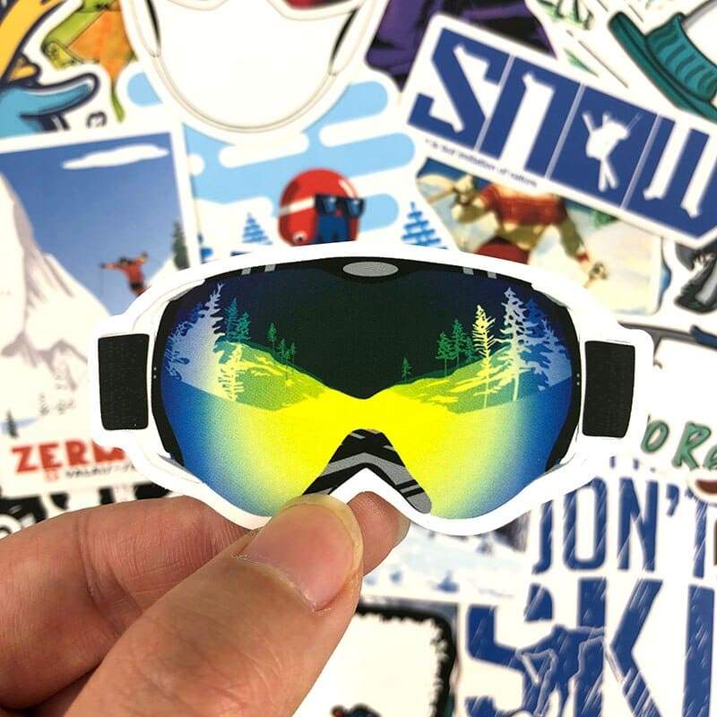 Stickers Ski | Pack de 35