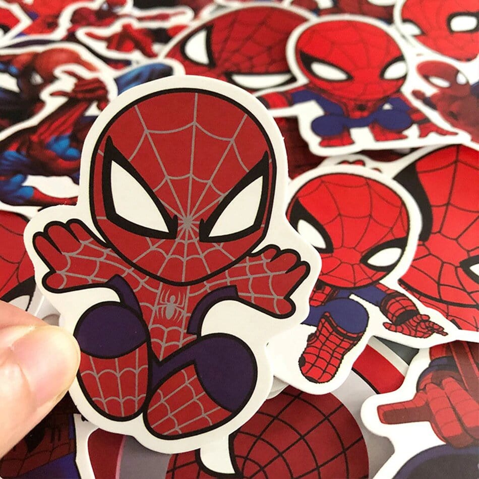 Stickers Spiderman <br> (Pack de 35)