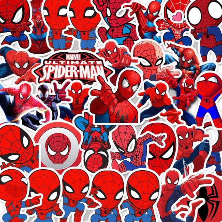 Stickers Spiderman <br> (Pack de 35)