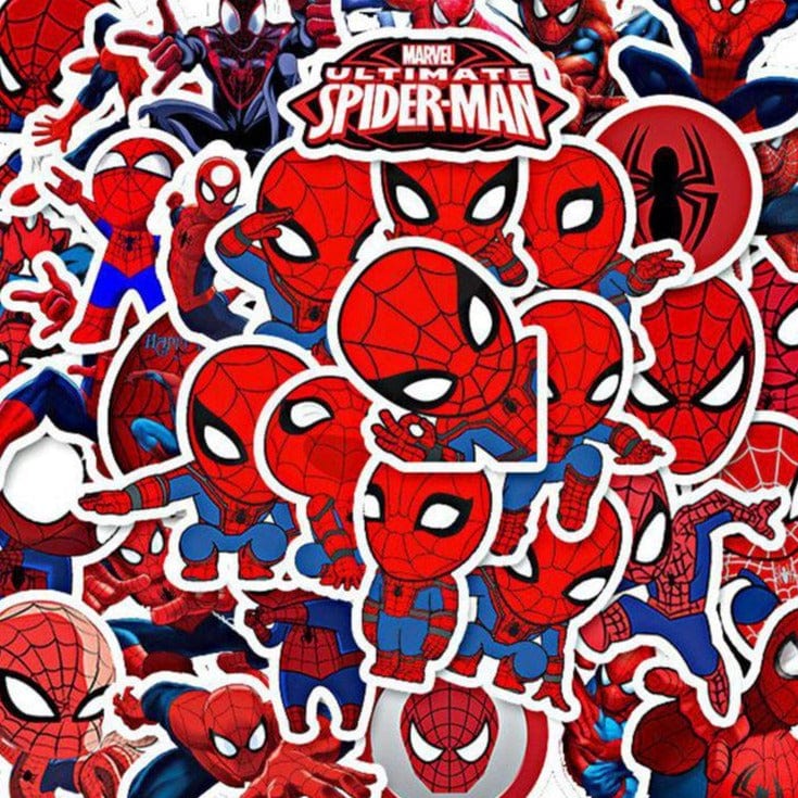 Stickers Spiderman <br> (Pack de 35)