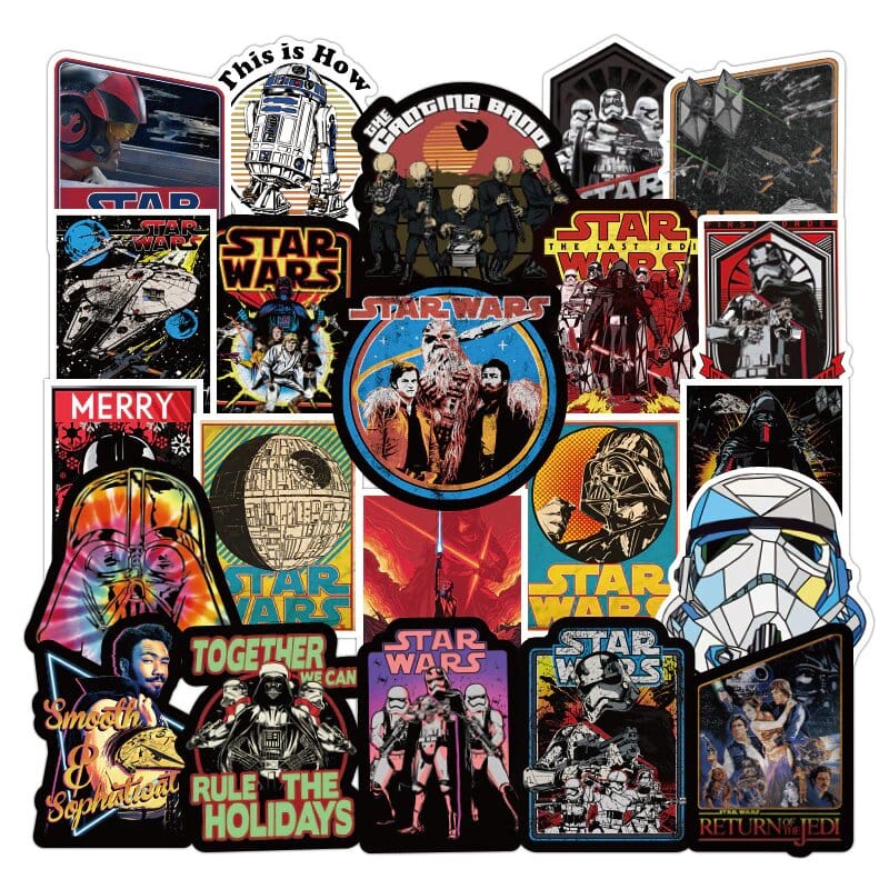 Stickers Star Wars <br> (Pack de 108)