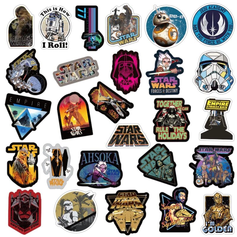 Stickers Star Wars <br> (Pack de 108)