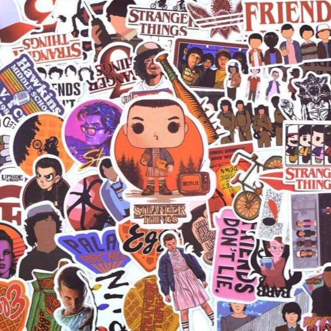 Stickers Stranger Things <br> (50pcs)