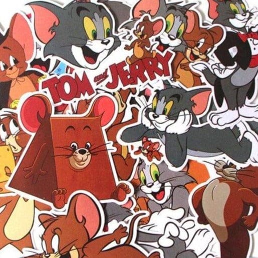 Stickers Tom & Jerry <br> (Pack de 17)