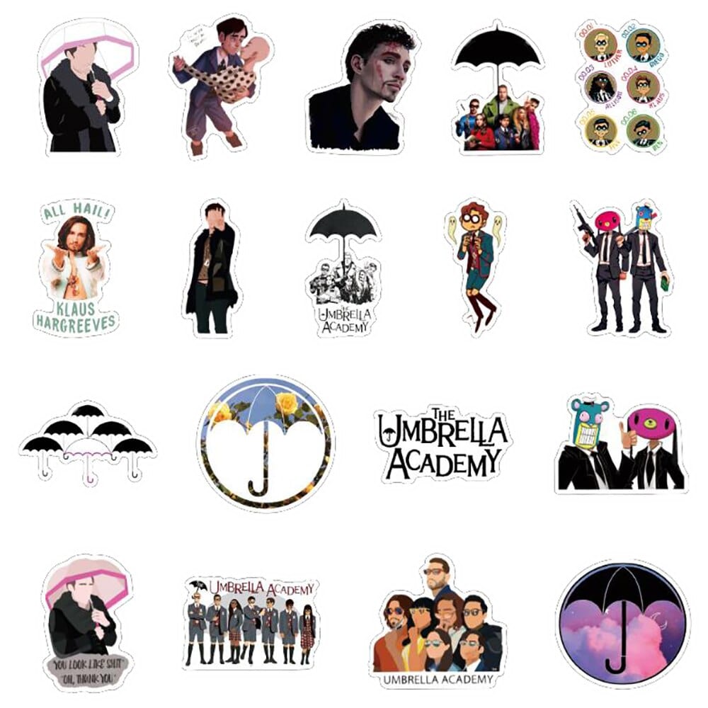 Stickers Umbrella Academy