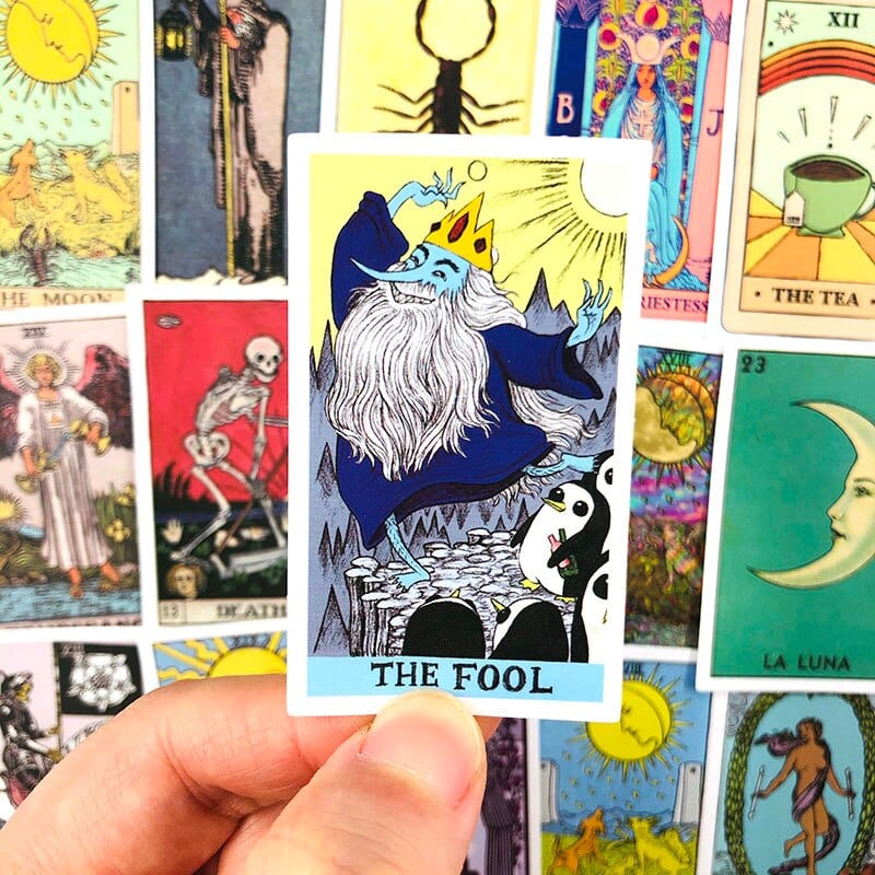 Stickers Vintage<br> Tarot Mat (60 pcs)