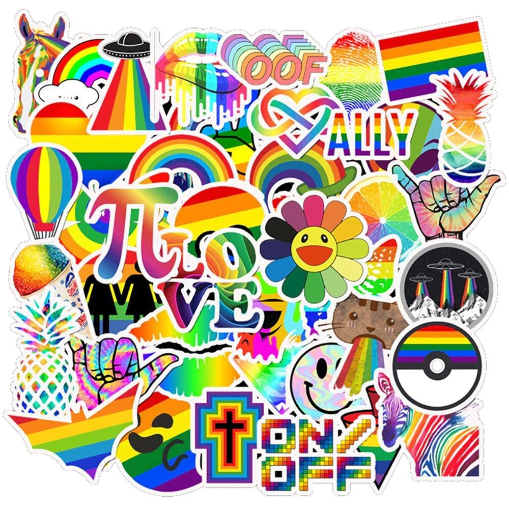 Stickers VSCO Arc en Ciel