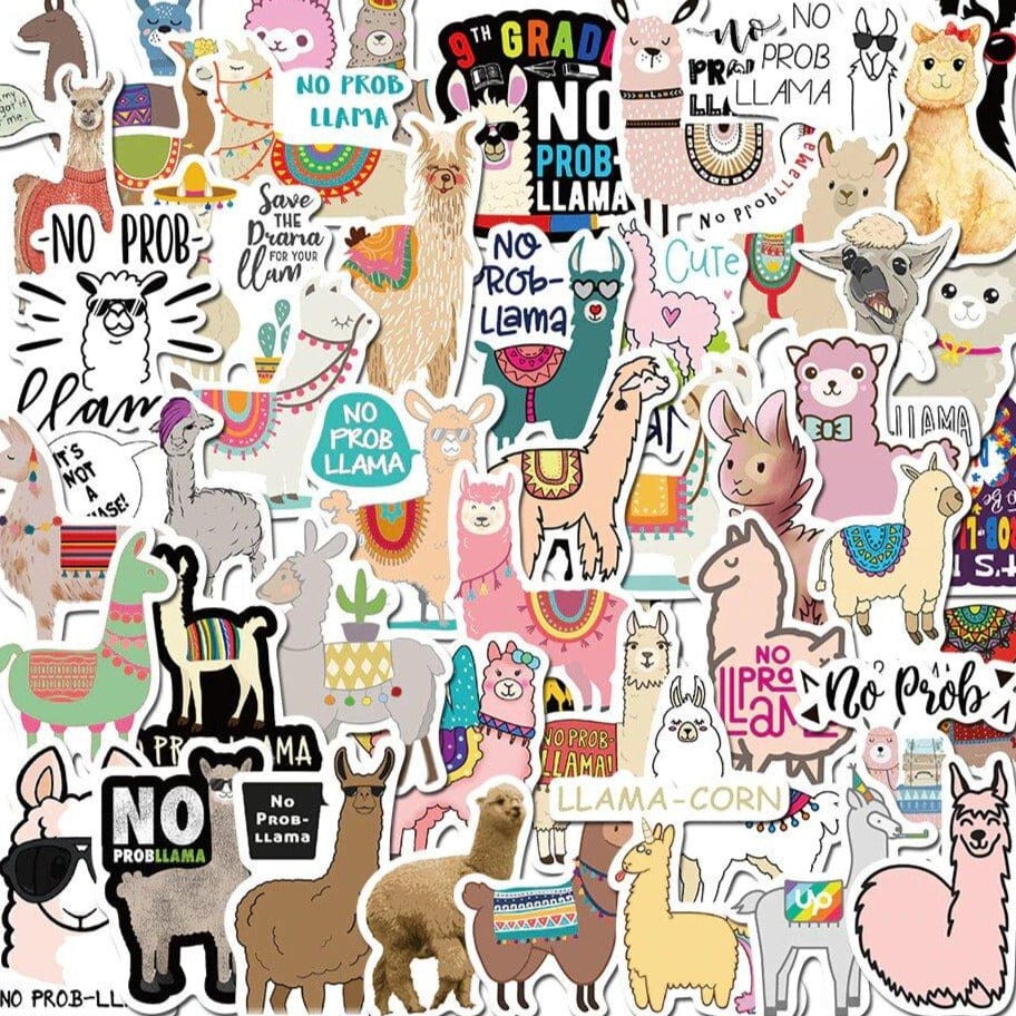 Stickers VSCO Lama