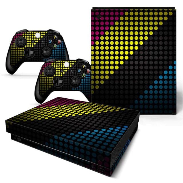 Stickers Xbox One X Disco