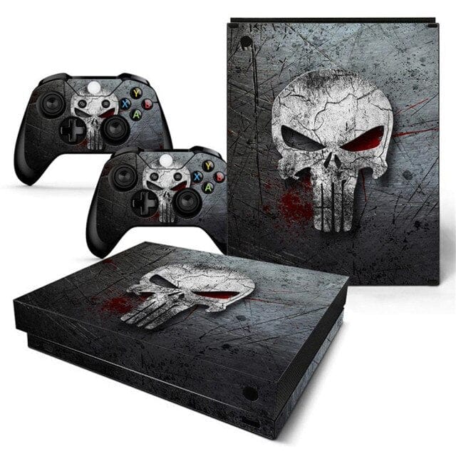 Stickers Xbox One X Punisher