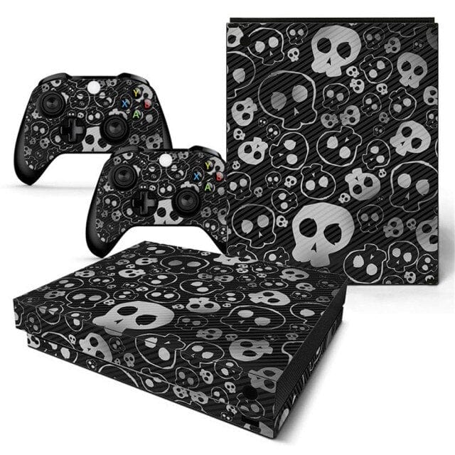 Stickers Xbox One X Skull