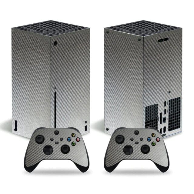 Stickers Xbox Series X<br> Carbone Gris