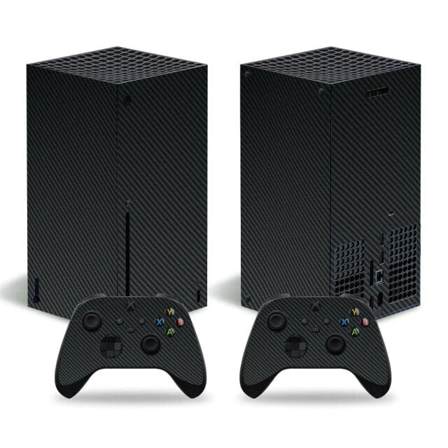 Stickers Xbox Series X<br> Carbone Noir