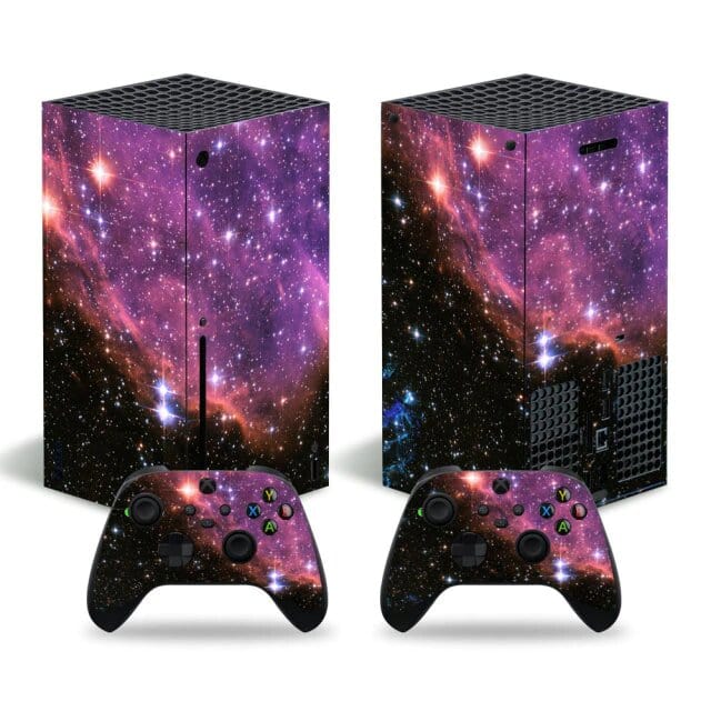 Stickers Xbox Series X<br> Galaxie